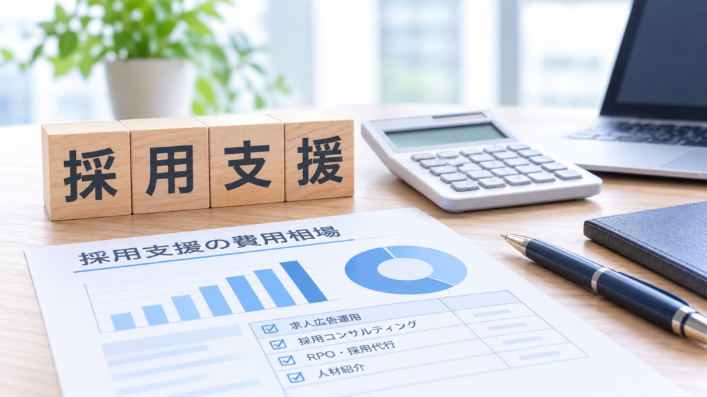 中小企業が採用支援を依頼する前に確認したい費用のポイント。料金形態・支援範囲・費用対効果を見て失敗を防ぐ